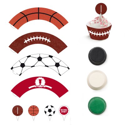 Decora cupcakes sport kit