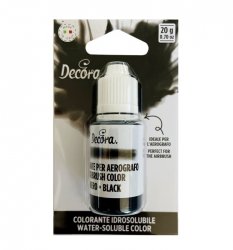 Airbrushfärg svart för bakning