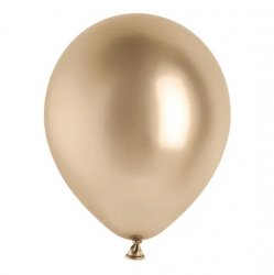 Glossy balloons champagne gold