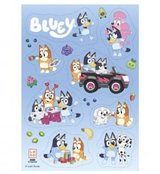 Ätbara Waferdekorationer Bluey & Bingo