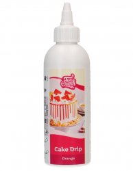 cake drip orange