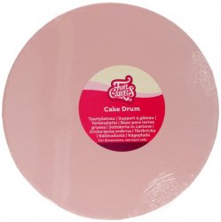 pastellrosa cake drum