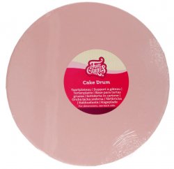 pastellrosa cake drum