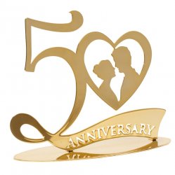 Cake topper 50 årsjubileum