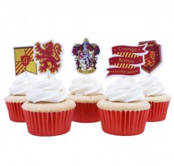 Harry Potter Cake Toppers Gryffindor 15-pack