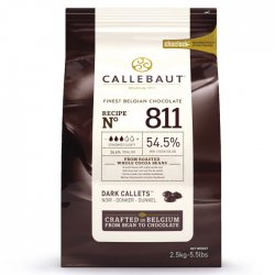 Callebaut chokladpellets Mörk 2,5 kg