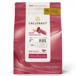 Callebaut chokladpellets Ruby RB1 2,5 kg