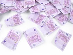 Konfetti-kanon 500 euro!