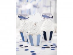 Cupcake toppers Little Plane