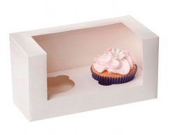 cupcakesbox två muffins
