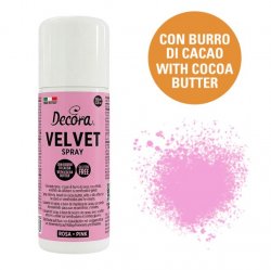 Velvet spray rosa