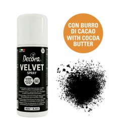 Svart velvet spray