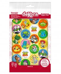 Ätbara Waferdekorationer Toy Story Ø34 mm