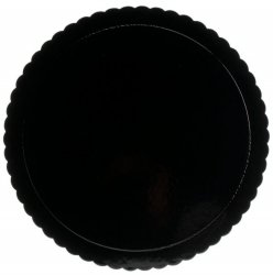 Dekora Tårtbricka Scallop Svart 30 cm