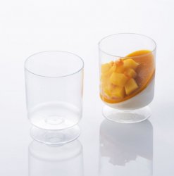 Dessertglas i plast Cylinder