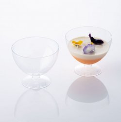 Jälkiruokalasit muovia Bubble 215 ml 20 kpl