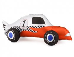 Folieballong racerbil