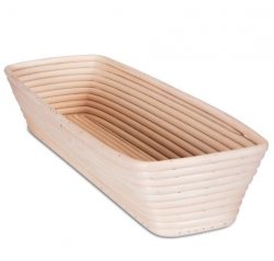 Rektangulär jäskorg i rotting