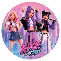 tårtbild k-pop