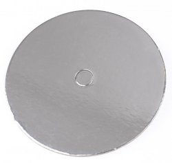 Tårtbricka med perforerat hål i mitten