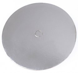 Tårtbricka med perforerat hål i mitten