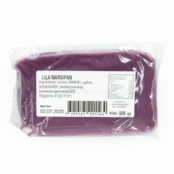 FYND! Liten blå fläck Marsipan lila 500 g