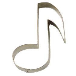 Cookie Cutter Musiknot 7 cm 
