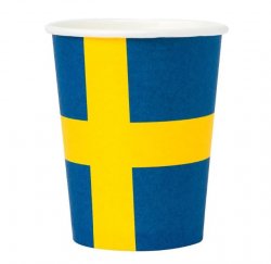 pappersmuggar svenska flaggan