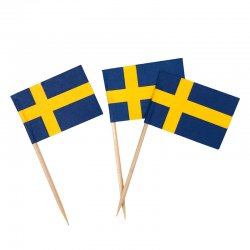 partyflaggor svenska flaggor