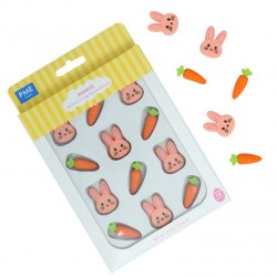 Sockerdekorationer bunnies