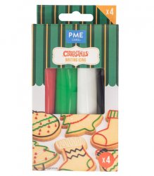 PME Dekorationsglasyr Christmas 4-pack
