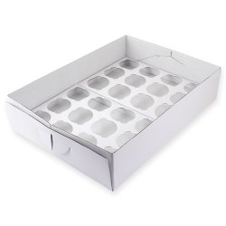 PME Cupcakes-box 24 - 9 cm hög