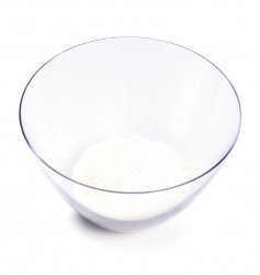 Transparent skål i polykarbonat Ø28 cm