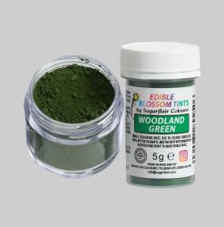 pulverfärg woodland green