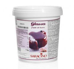 Mirror glaze wild berries