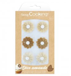 Marsipandekorationer Daisy