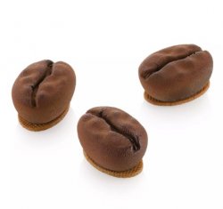 Silikomart silikonimuotti kahvipapu - Caffè 30