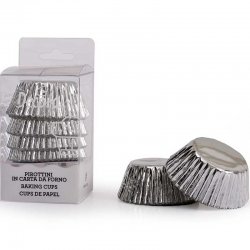 Decora Muffinsformar silver 60 st