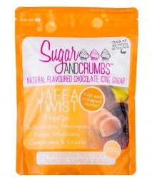 smaksatt florsocker Jaffa Twist