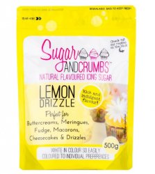 Smaksatt florsocker Lemon drizzle