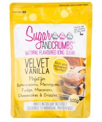 Smaksatt florsocker Velvet Vanilla