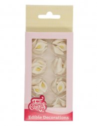 Sockerdekoration vit kalla