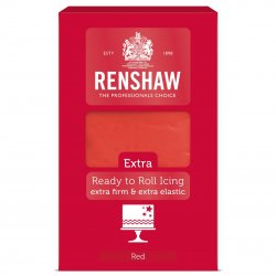 Renshaw sockerpasta röd 1 kg