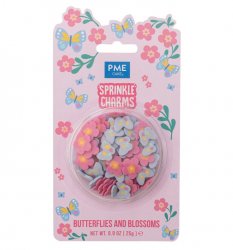 PME Strösseli Perhoset ja kukat