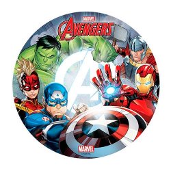Tårtbild Avengers