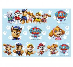 Tårtdekoration Paw Patrol