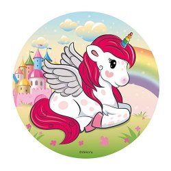 Tårtbild unicorn