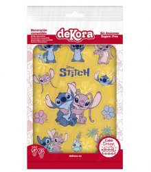 Tårtdekorationer Stitch och Angel