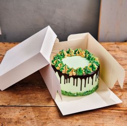 10-pack, 25 cm Tårtkartong med lock