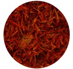 Ätbara blomblad safflor